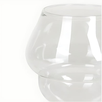 Apricus Clear Glass Balloon Wine Glasses by Kazuri, photo 2 of 4