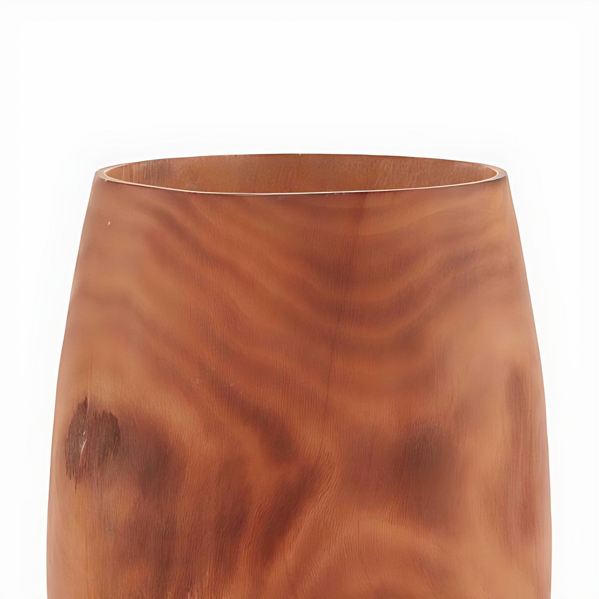 Bare Walnut Wood Vase by Kazuri, photo 2 of 4