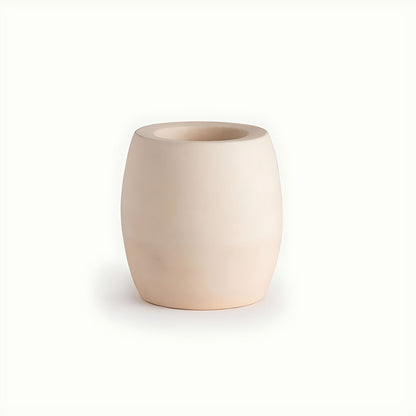 Blanca Earthenware Votive Candle Holder by Kazuri