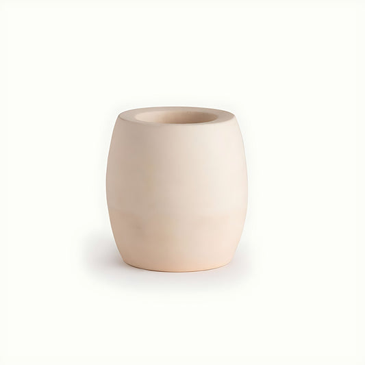 Blanca Earthenware Votive Candle Holder by Kazuri