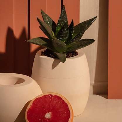 Blanca Earthenware Votive Candle Holder by Kazuri, photo 4 of 4