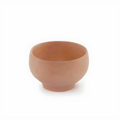 Boho Light Walnut Wood Footed Bowl by Kazuri, photo 2 of 4