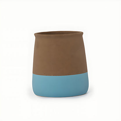 Bondi Two-Tone Stoneware Planter by Kazuri