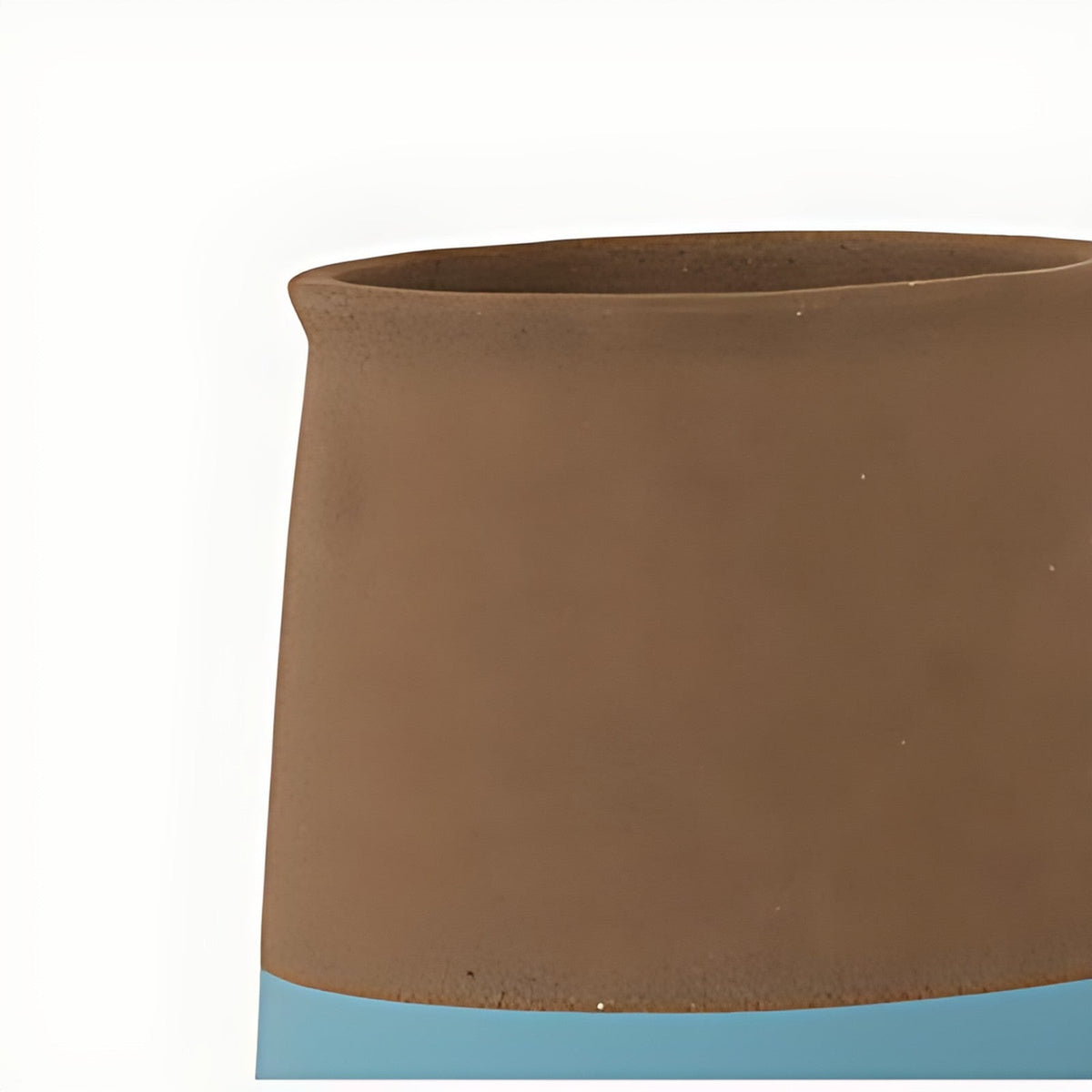 Bondi Two-Tone Stoneware Planter by Kazuri, photo 3 of 4