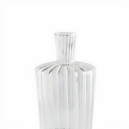 Elan Ribbed Glass Whisky Decanter by Kazuri, photo 2 of 4