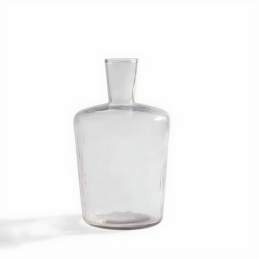 Euforia Vidriosa Clear Glass Decanter by Kazuri