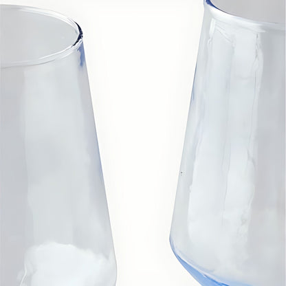 Gallivante Blue Swirl Wine Glasses by Kazuri, photo 3 of 4