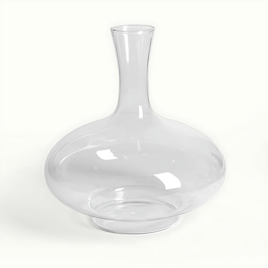 Grand Reserve Clear Glass Wine Decanter by Kazuri