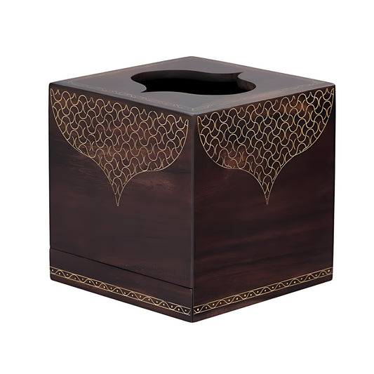 Taarkashi Cube Tissue Box by Kazuri