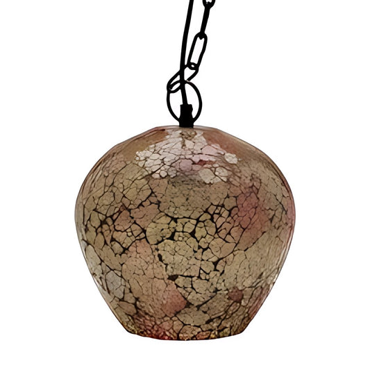 Mosaic Glass Pendant Light by Kazuri