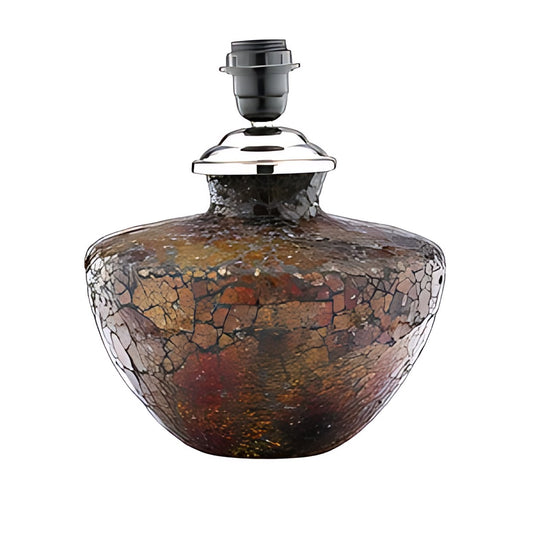 Mosaic Glass Lamp Base by Kazuri
