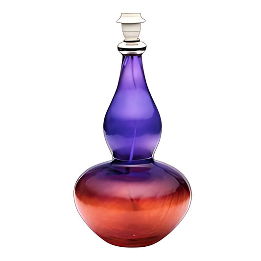 Ombre Glass Gourd Lamp Base by Kazuri