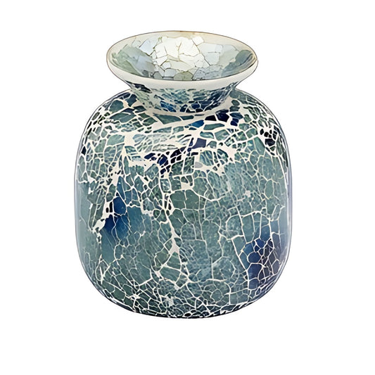 Mosaic Glass Vase by Kazuri