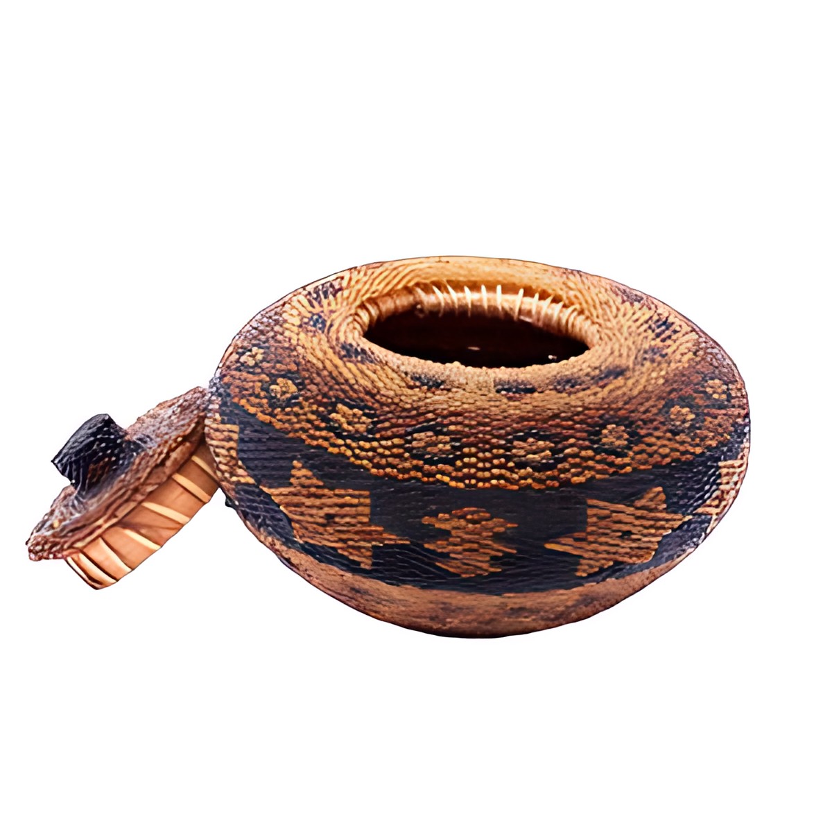Balinese Beaded Lidded Pot by Kazuri