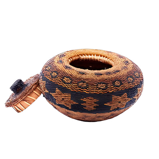 Balinese Beaded Lidded Pot by Kazuri