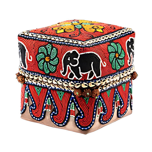 Balinese Beaded Square Box by Kazuri