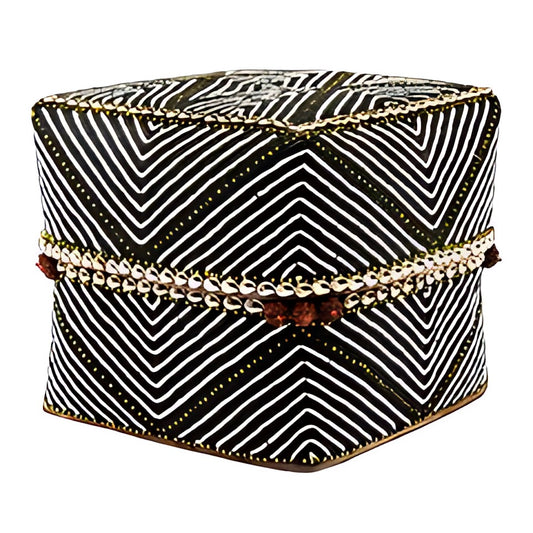 Balinese Beaded Square Box by Kazuri