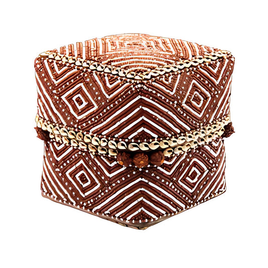 Balinese Beaded Square Box by Kazuri