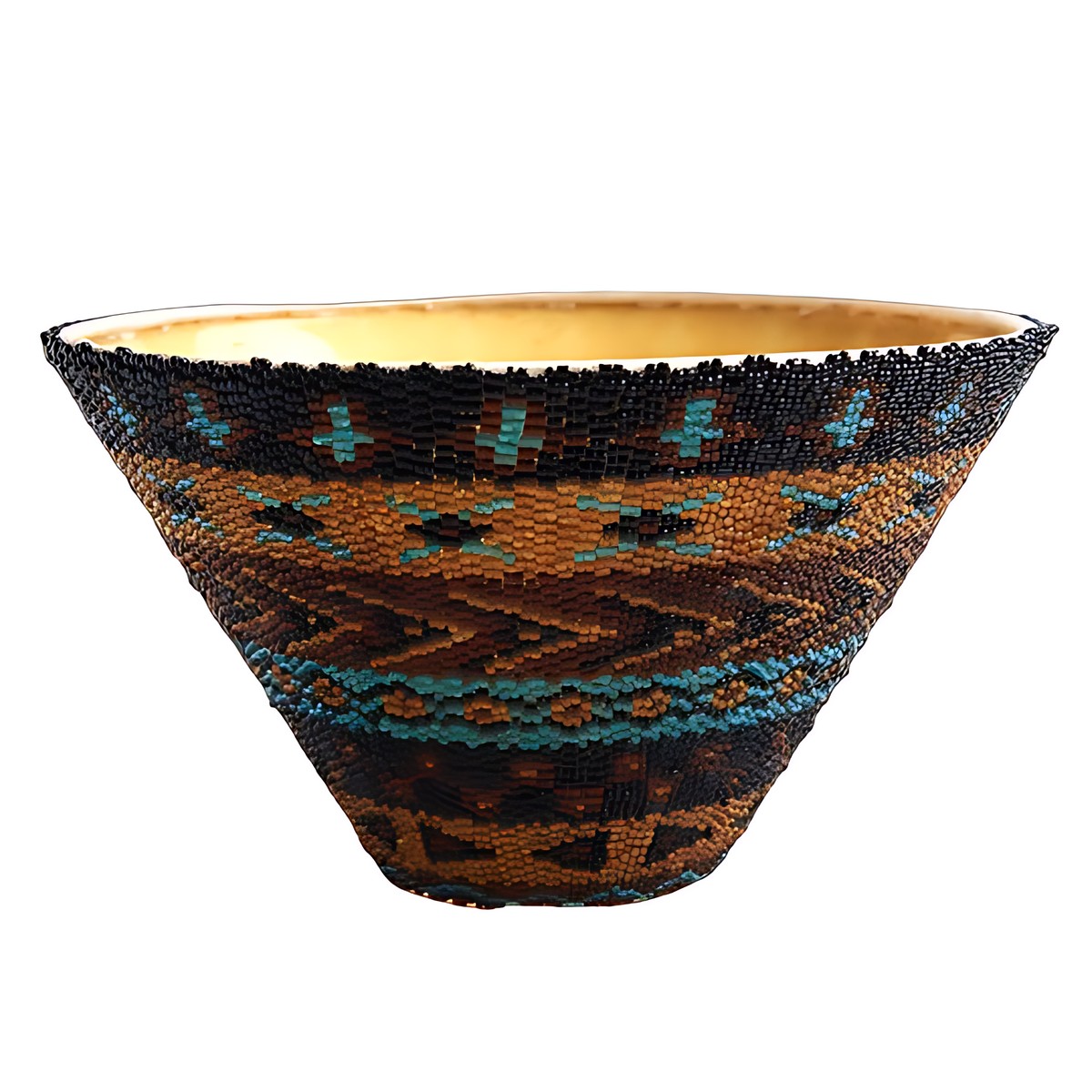 Balinese Beaded Lamp Shade by Kazuri