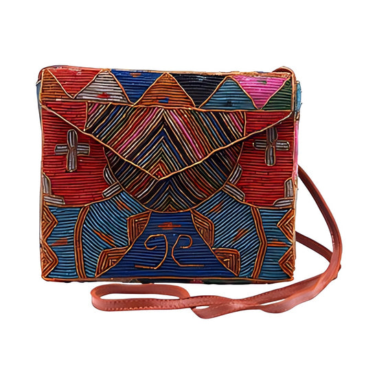 Balinese Beaded Sling Bag by Kazuri