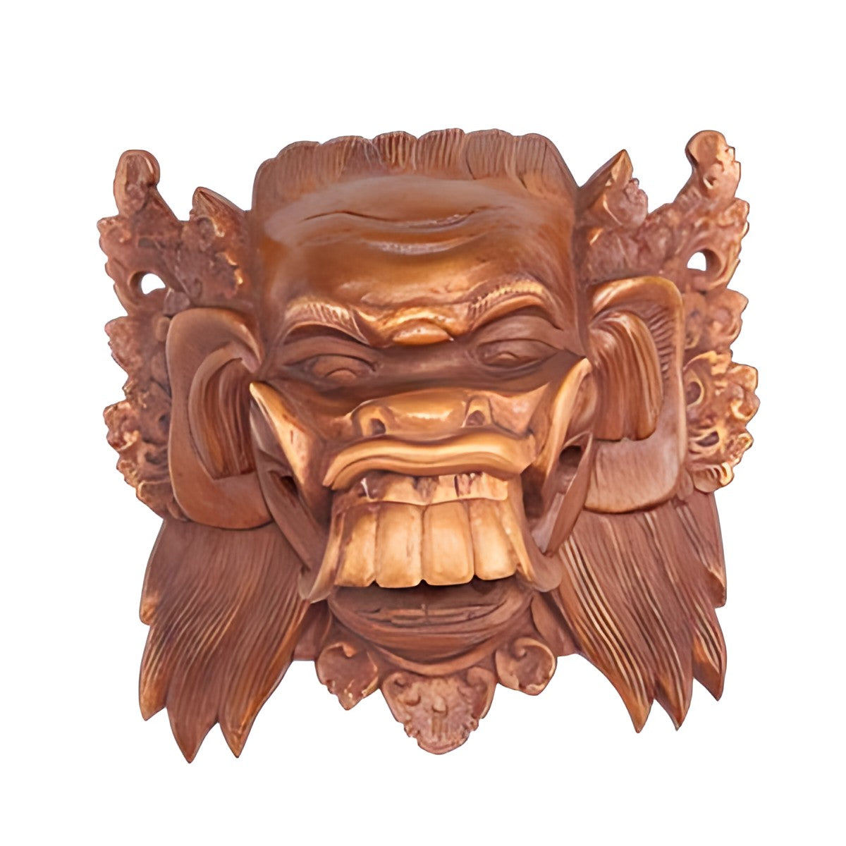 Balinese Carved Guardian Mask by Kazuri