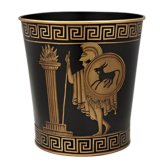 Toleware Waste Basket by Kazuri