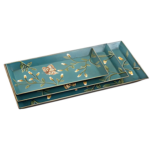 Toleware Nesting Trays by Kazuri