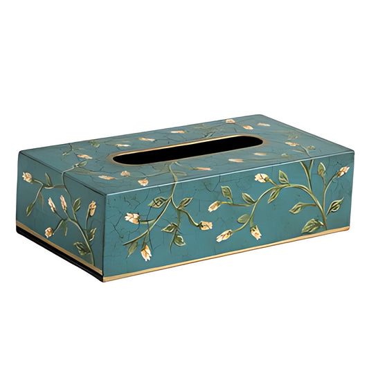 Toleware Tissue Box by Kazuri