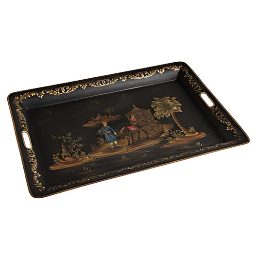 Toleware Serving Tray by Kazuri