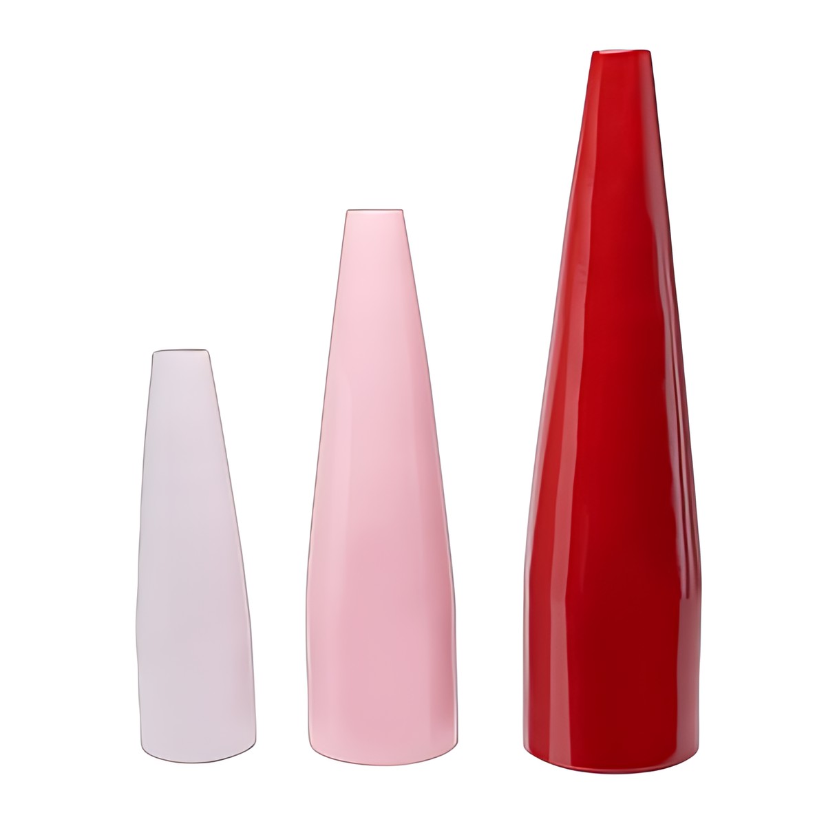 Vietnamese Lacquer Tall Vases by Kazuri