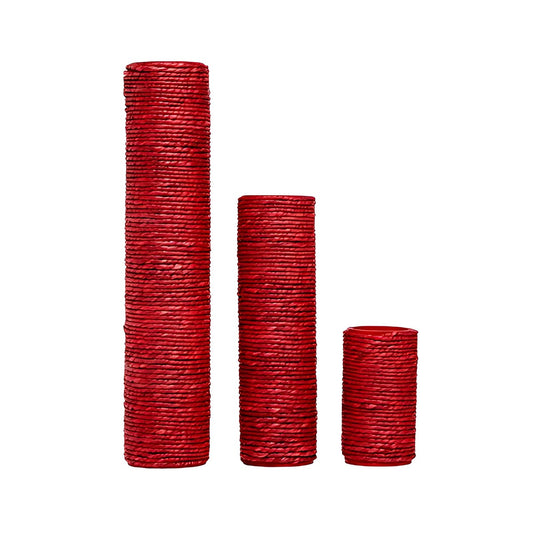 Sabai Grass Pillar Candle Stands by Kazuri
