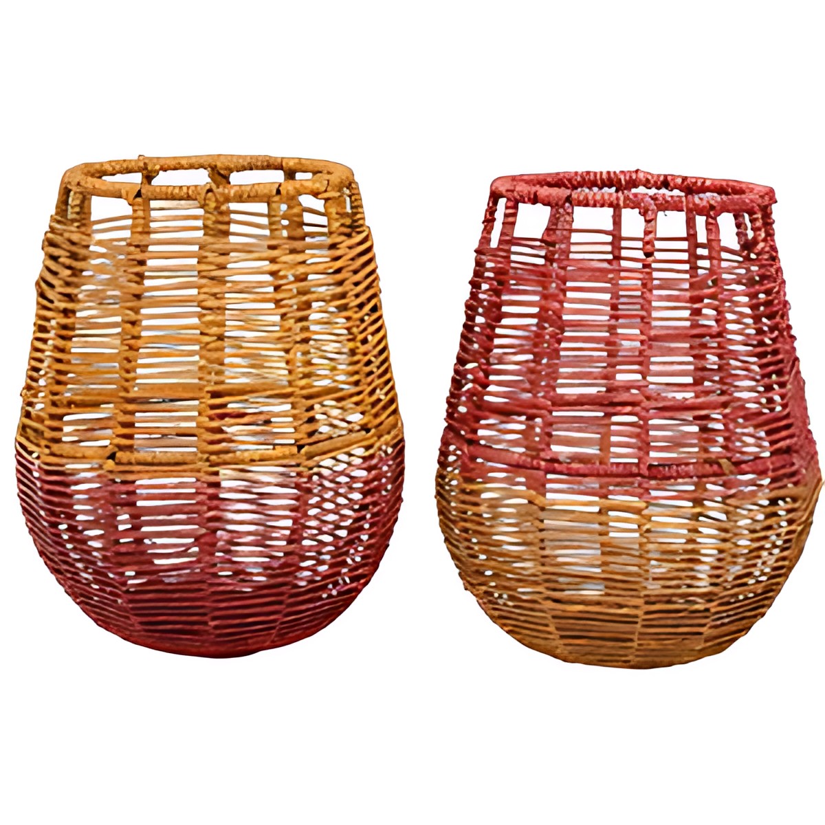 Sabai Grass Woven Lanterns by Kazuri