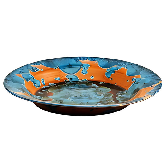 Crystalline Glaze Platter by Kazuri