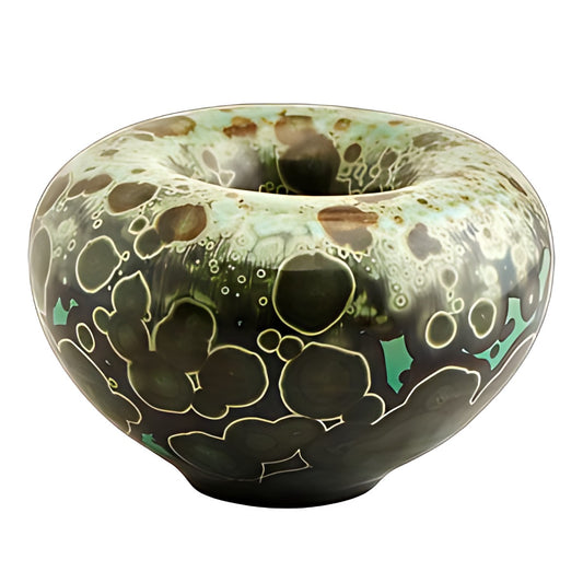 Crystalline Glaze Round Bowl by Kazuri