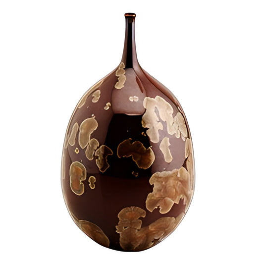 Crystalline Glaze Egg Vase by Kazuri
