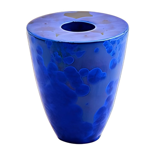 Crystalline Glaze Tapered Vase by Kazuri