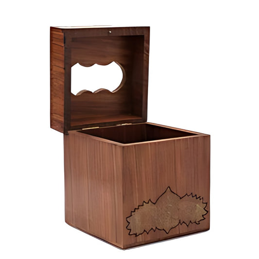 Taarkashi Cube Tissue Box by Kazuri