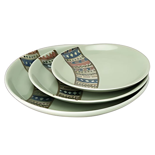 Celadon Plate Set by Kazuri