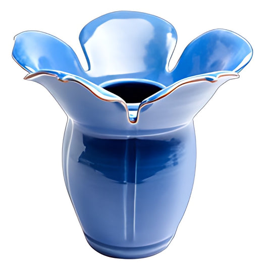 Celadon Flower Vase by Kazuri