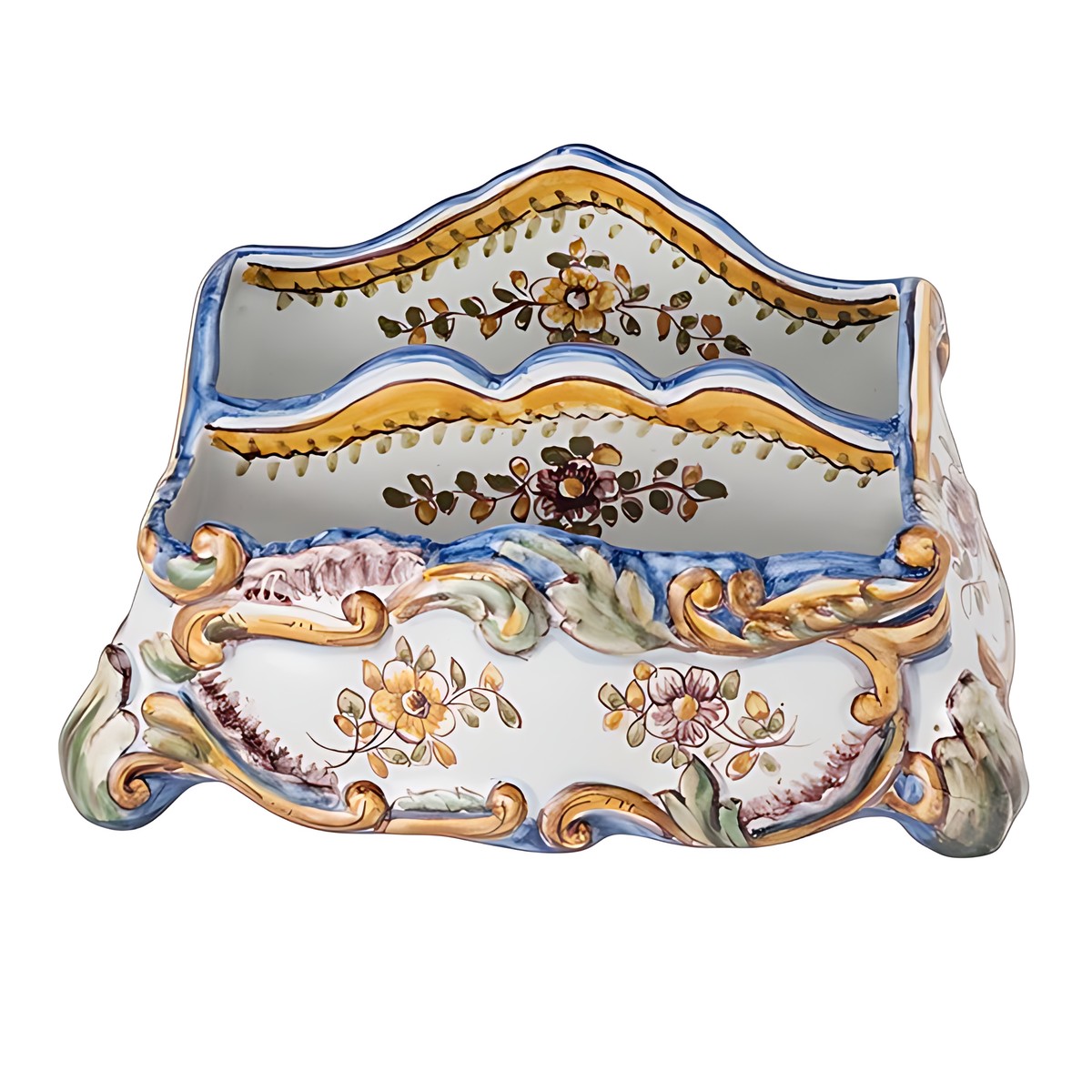 Portuguese Porcelain Letter Rack by Kazuri