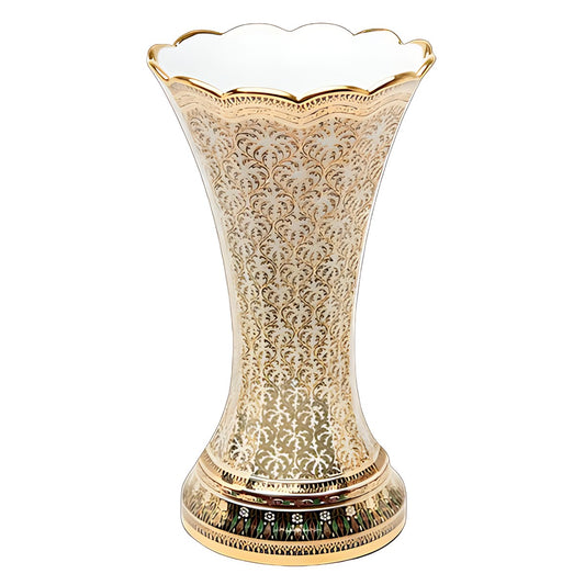 Benjarong Porcelain Trumpet Vase by Kazuri