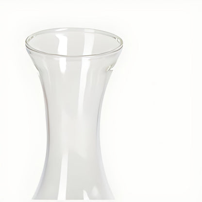 Hera Footed Clear Glass Decanter by Kazuri, photo 3 of 4