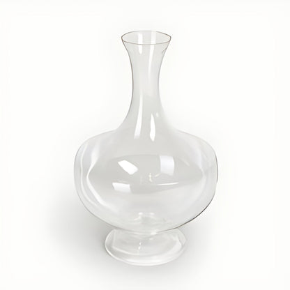 Hera Footed Clear Glass Decanter by Kazuri, photo 4 of 4