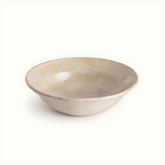 Hima Stoneware Salad Bowl by Kazuri