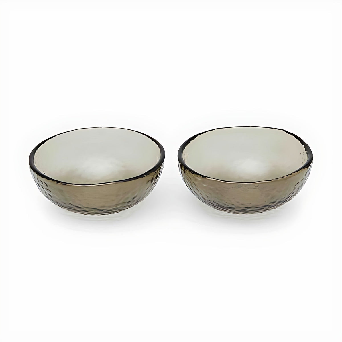 Hued Smoky Olive Glass Bowls by Kazuri, photo 3 of 4