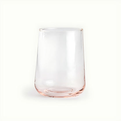 Jharokha Blush Pink Glass Water Tumblers by Kazuri, photo 2 of 4