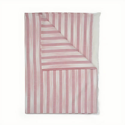 Jimo Bold Stripe Linen Table Cloth by Kazuri