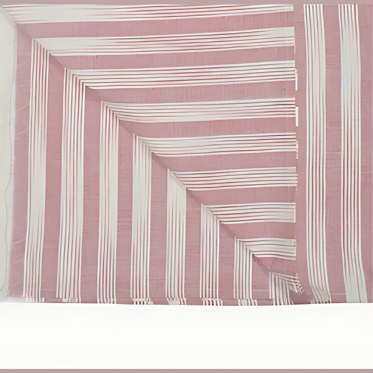 Jimo Bold Stripe Linen Table Cloth by Kazuri, photo 2 of 4