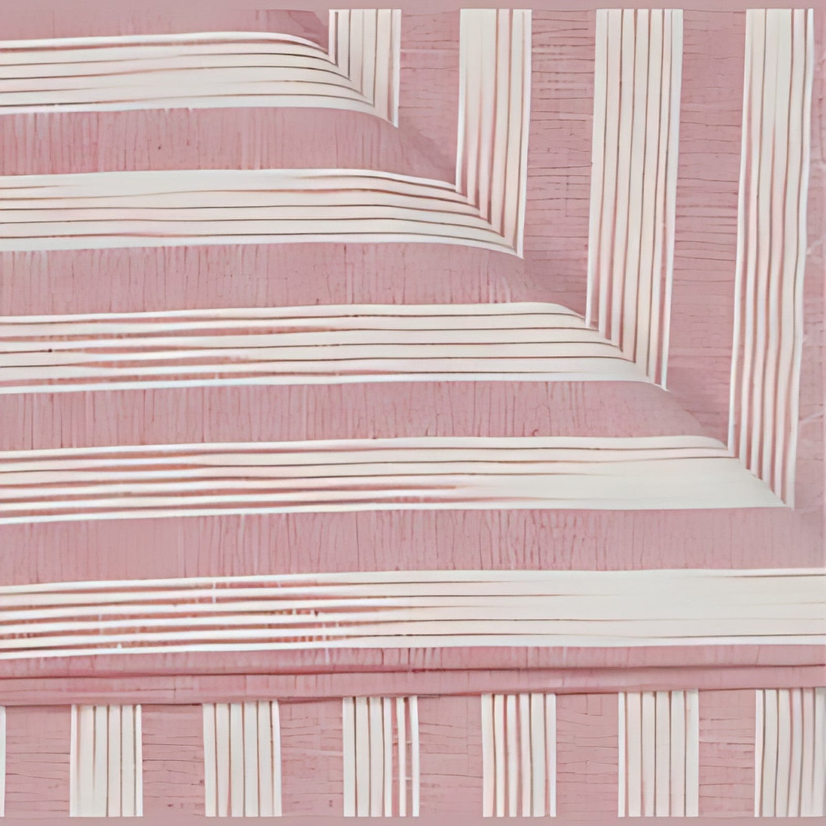 Jimo Bold Stripe Linen Table Cloth by Kazuri, photo 4 of 4