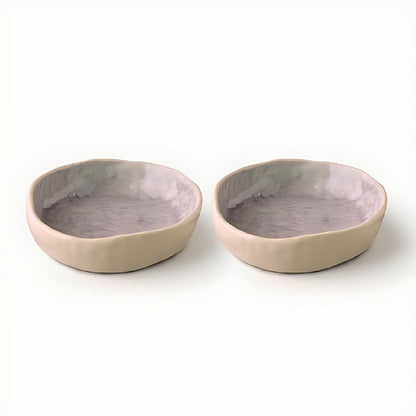 Moira Stoneware Round Platters by Kazuri